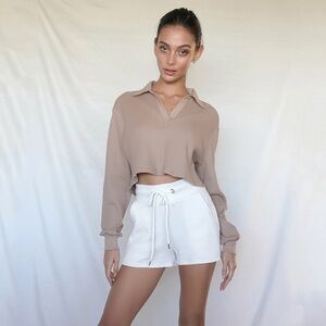 The Range JUMBO STARK THERMAL CROPPED POLO XS